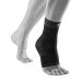 Bauerfeind Sleeve for your ankle "Sports Compression Ankle Support" 1 Unisex ankle bandage with compression ankle protection for running fitness and ball sports right & left -wearing XL Black Black