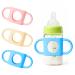 Baby Bottle Handles - 3Pack Bottle Handles for Dr Brown Narrow Baby Bottles with Easy Grip Handles 100% Silicone Baby Bottle Handles for Baby