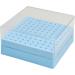Porte-forets de manucure portable 100 conteneurs transparents pour salon ou usage domestique bleu - Buy Online on GoSupps.com