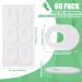 60 Pack Soft Felt Callus Pads - Adhesive Corn Pads for Foot Pain Relief - Men and Women - Oval Shape - Buy Online on GoSupps.com