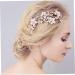Ipetboom Crystal Headpiece Wedding Hair Comb Flower Leaf Hair Comb Flower Hair Accessories Flower Hair Comb for Women Bridal Hair Comb Tiara Bride European and American Mosaic - Buy Online on GoSupps.com