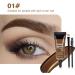Eyebrow Tint Mascara Tinted Thick Eyebrow Mascara with 2 Brushes Waterproof Transfer Resistant Eyebrow Tinting Kit No Additives (Light color) - Buy Online on GoSupps.com