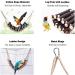 Yiflin 13-Step Natural Wooden Bird Ladder Bridge - 17-Inch Wood Bridge - Buy Online on GoSupps.com