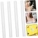 FOMIYES 4pcs Silicone Eyeshadow Lip Wands Lip Brush White Convenient Lipstick - Buy Online on GoSupps.com