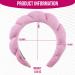 Pink Spa Headband for Women - Soft Makeup & Skincare Hairband - Buy Online on GoSupps.com