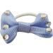 Netproshop Light Blue Mane Elastics with Bows & Pearls/Crystals - Perfect for Equestrian Styling - Buy Online on GoSupps.com