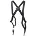 OP/TECH USA Bino/Cam Harness - Self-Adjusting Harness with Quick Disconnects - Elastic Elastic Harness