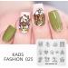 Alexnailart Nail Stamping Printing Plate Template Image Plate Stamper Scraper Starry sky Moon Tree Pattern Nail Art Decoration DIY Print Manicure Design FA025 - Buy Online on GoSupps.com