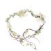 Ever Fairy Newly arrived Rattan Flower Vine Crown Tiaras Necklace Belt Party Decoration White