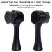 2 in 1 Facial Cleansing Brush for Deep Pore Exfoliation and Gentle Cleansing - Buy Online on GoSupps.com