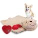 All for Paws Heartbeat Plush Toy for Dogs | Cuddly Puppy Toys for Behavioral Support | Soft Pet Blanket - Buy Online on GoSupps.com