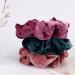 Senllori Women's Scrunchies - 12 Pack Classic Elastic Hair Ties Thick Soft Ponytail Holders Cute Color Hair Accessories - Buy Online on GoSupps.com