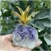 Natural Amethyst Quartz Cluster Crystal Pineapple Specimen Stones Natural Luster - Buy Online on GoSupps.com