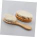Healvian Baby Bath Cleaning Brush Set - Newborn Hair Brush, Shower Massage Comb Kit - White 11x6cm - Buy Online on GoSupps.com