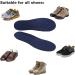 Memory Foam Insoles Shoes Inserts for Men Women Kids - Black/Navy - L (Men's 8-12/ Women 10-15) - Buy Online on GoSupps.com