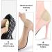 NOLITOY 6 Pairs Anti-Wear Heel Stickers & Grips for Women's Shoes | High Heel Forefoot Cushion & Heel Pads - Buy Online on GoSupps.com