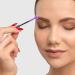 50PCS Disposable Silicone Eyelash Mascara Wands Brushes - Professional Makeup Tool Set (Purple) - Buy Online on GoSupps.com