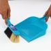 MR. SIGA Dustpan and Brush Set - Pack of 2, Blue & Grey | High-Quality Cleaning Tools - Buy Online on GoSupps.com