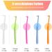 Compact Space Brush Set - 2 Pack Annhua Tuft Toothbrushes for Braces & Interdental Cleaning (Blue & Pink) - Ideal for Orthodontics - Buy Online on GoSupps.com