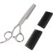Professional Hair Cutting Scissors Kit for Salon Home 2 Comb Japanese Stainless Steel Serrated Blade Ergonomic Handle Multipurpose Use with Comfortable Grip for Precise Cutting - Buy Online on GoSupps.com
