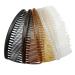 New 2025 6 Black Clear Coffee Plastic Plastic Large 24-Jewelry Teeth Hair Clips Side Combs Pin Barrettes 128Mm Jewelry Fashion Accessories Creative Gift