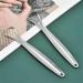 2PC Stainless Steel Tongue Scraper Set - Reduce Bad Breath and Freshen Breath Instantly - Buy Online on GoSupps.com