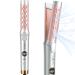 Hair Straightener and Curler 2 in 1: NOVIIML Curling Iron with 360 Airflow Styler Tech, 1 inch Professional Flat Iron with Tourmaline Ceramic, Straightening Iron with 5 Temp Settings Dual Voltage