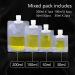 7 Piece Portable Travel Liquid Clear Plastic Empty Packaging Bag - Perfect for Shampoo, Shower Gel, Hand Sanitizer - Buy Online on GoSupps.com