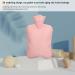 Portable Rubber Heat Bottle - Pink Pressure-Proof & Large Contact Area for Warm Feet in Dorms - Buy Online on GoSupps.com