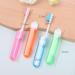Buy Tvoip Portable Folding Toothbrush Set 4 Super Soft Travel Brushes for Camping Hiking & Outdoor Use - Buy Online on GoSupps.com