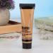 37ml Bronze Beauty Black Liquid Foundation Moisturizing Concealer Liquid Foundation Makeup Oil Control Foundation for Dark Skin - Buy Online on GoSupps.com