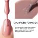 Nude Nail Polish Set Pink Nail Varnish Set Long Lasting Glitter Nude 4 Colors Nail Polishes Quick Dry Nail Polish for Women Girls DIY Nail Art at Home 7ML - Buy Online on GoSupps.com