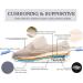 Mei MACLEOD Women's Wide Width Walking Shoes | Memory Foam Air Cushion Sneakers - Buy Online on GoSupps.com