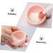 Ipetboom 1pc Silicone Scrub Pad Braces Cleaner Brush Cleaning Plate Brush Cleaner Mat Hair Brush Cleaner Cleaning Brush Scrubber Mat Make up Silica Gel Makeup Brush Cleaning Board Pink - Buy Online on GoSupps.com