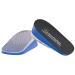 Correct Position Heel Lift Inserts Thick Heel Cushioning Height Increase Insoles Heel Cup Shoe Heel Inserts for Heel Spurs Heel Pain Plantar Fasciitis Achilles Tendonitis (1" Height Blue) 1" Height Blue