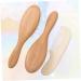 Healeved 3pcs Wooden Kids Hair Brush Set | Baby Bath Time & Shower Tool Kit - Buy Online on GoSupps.com