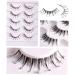 5 Pairs diamond eyelashes christmas lashes false eyelashes with diamond spiky lashes diamond false fake eyelash for women lash extensions asian lashes cosmetic girl fiber Miss - Buy Online on GoSupps.com