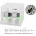 Cricket Keeper Cricket Care Kit Acrylic Feeding Cricket Pen with Food and Water Feeding Tub Insect Cockroach Care Reptile Tank Box for Home Office Cricket Feeding(L) - Buy Online on GoSupps.com