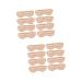 FOMIYES 2 Sets 4 Pairs Anti-wear Back Stickers Heel Grips for Womens Shoes Heel Cushion Inserts Sneaker Protector Self-Adhesive Heel Wedge Heel High Elastic Sponge Post Post Anti Drop Heel