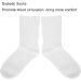 Diabetic Compression Socks for Elderly & Pregnant Women - Non-Binding Ankle Socks for Diabetic Foot Care (White) - Buy Online on GoSupps.com