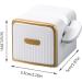 Muloo Convenient Toothpaste Squeezer Wall-Mounted Toothpaste Dispenser Cream Tube Squeezer Plastic Material for Lazy People White - Buy Online on GoSupps.com