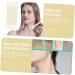 SOESFOUFU - Neck Sticker 4pcs Neck Lift Stickers Face Lifter Tape Neck Care Tape Tighten The Belt Rubber Swan Neck Silky 20.5x4cm As Shown - Buy Online on GoSupps.com