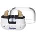 Banglijian Hearing Aids Rechargeable for Adults Seniors, Magnetic Contact Charging Box with Larger Capacity, Small Hearing Aid with Noise Reduction and Feedback Cancellation Pair Beige