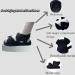 Post Op Shoe for Broken Foot - Adjustable Medical Walking Boots for Foot Injuries | Fracture & Rehabilitation Cast Shoes - Medium Size - Buy Online on GoSupps.com