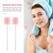 Healifty Disposable Oral Swabs - 10Pcs Unflavored Baby Mouth Swabsticks for Oral Care - Sterile Dental Swabs for Mouth Cleaning - Pink (10Pcs) - Buy Online on GoSupps.com