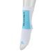 Foot Sleeve for Flexible Movement - Sectional Compression Sports Heel Socks (White & Blue) | Enhance Performance & Comfort - Buy Online on GoSupps.com