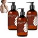homomdy Body cleanser with beef fat and honey moisturizing shower gel with honey for rough and dry skin moisturizing shower gel for deep cleansing and nourishment for a smooth even skin tone 3pcs