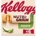 Apple Breakfast Bars 6x37g x2 With Strawberry Breakfast Bars 6x37g x2 - Bundle Consisting of Kellogg's Nutri-Grain 4x Pack Cereal Bars - Buy Online on GoSupps.com