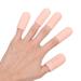 10pcs Finger Toe Protector Breathable Silicone Finger Caps with Holes Toe Cover Cushions for Corns Calluses Blister Finger Cracking Missing or Ingrown Toenails Hammer Toes