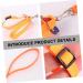 GREENADSCAPE 1pc Animal Leash Small Animal Harness Leash Adjustable Bird Harness Leash Bird Leash Polyester 135 1 0.1CM Orange - Buy Online on GoSupps.com